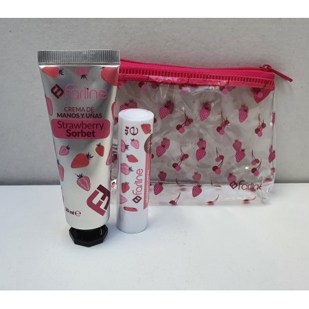 FARLINE NECESER CREMA DE MANOS Y UÑAS + BALSAMO LABIAL COLOR