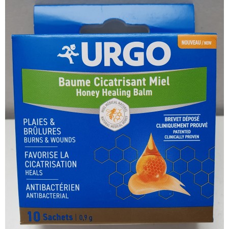 URGO BALSAMO CICATRIZANTE MIEL 10 SOBRES 0,9 G -BAJA-