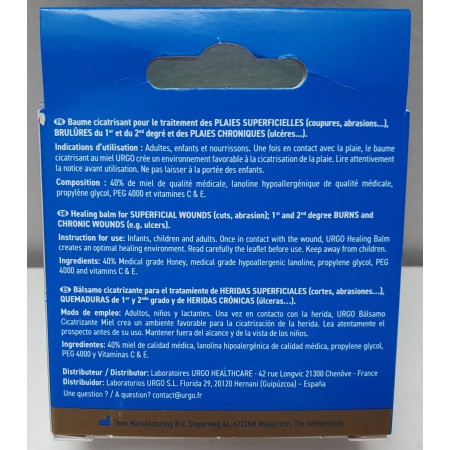 URGO BALSAMO CICATRIZANTE MIEL 10 SOBRES 0,9 G -BAJA-