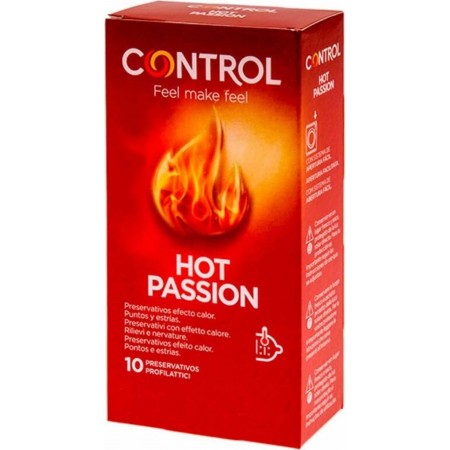 CONTROL HOT PASSION 10 PRESERVATIVOS