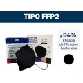 MASCARILLA FFP2 NEGRA 1 UNIDAD KADI-001