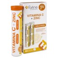 FARLINE VITAMINA C + ZINC 2X20 COMPRIMIDOS EFERVESCENTES