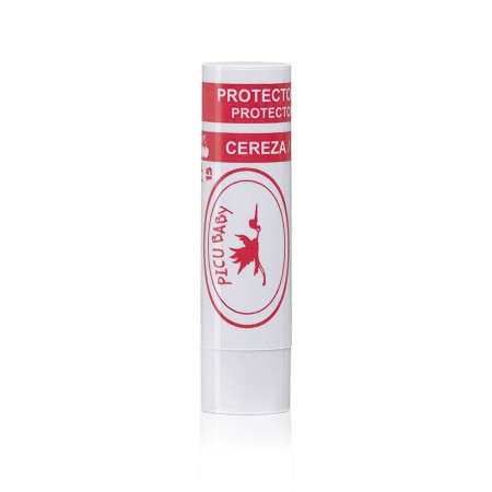 PICU BABY PROTECTOR LABIAL 4 GRAMOS FRAMBUESA CON ROSA DE MOSQUETA FPS15