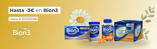 Descuento hasta 3€ en Bion3