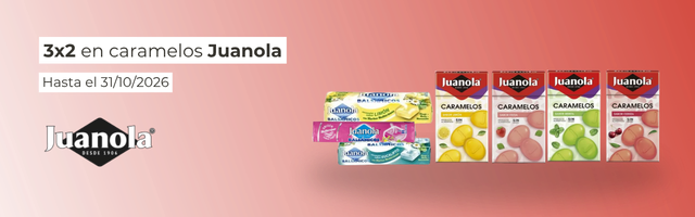 3x2 en caramelos Juanola