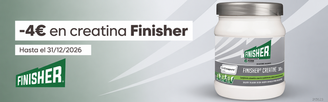 Descuento 4€ en creatina Finisher